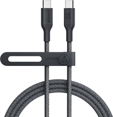 Anker USB 2.0 Cablu USB-C bărbătesc - USB-C de sex masculin 140W Negru 1.8m (A80F6H11)