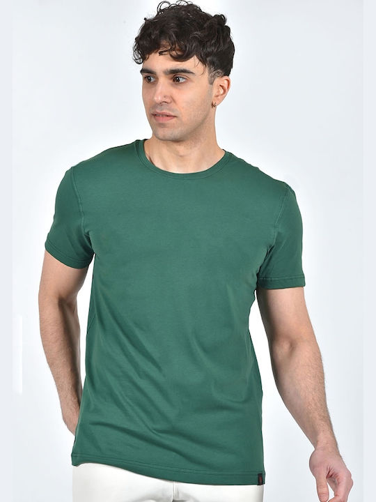 Clever T-shirt Bărbătesc cu Mânecă Scurtă Green
