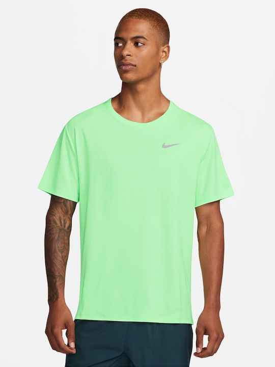 Nike Uv Miler Dri-Fit Athletic T-shirt Green