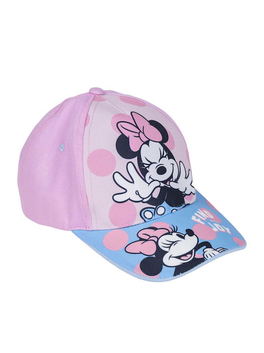 Minnie Mouse Παιδικό Καπέλο Jockey Ροζ