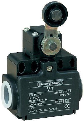 Tracon Electric Μεταγωγικός Διακόπτης Ράγας 250V 10A
