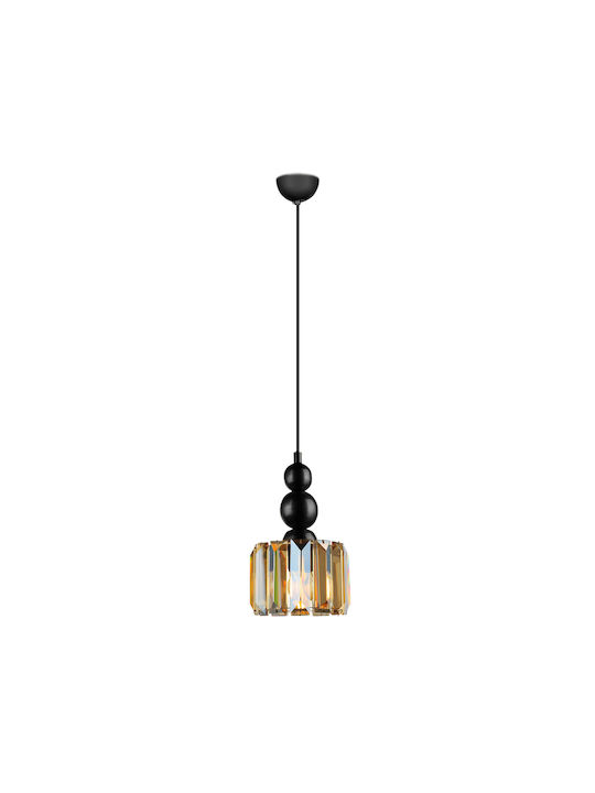 Megapap Pendant Light Single-Light for Socket E27 Black