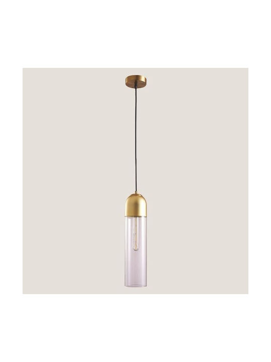 Diafano Pendant Light Single-Light Transparent