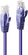 Lindy U/UTP Cat.6 (Gigabit) Καλώδιο Δικτύου Ethernet 2m Μωβ
