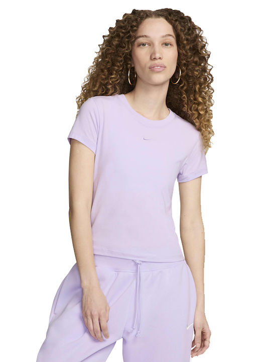 Nike Damen Sport T-Shirt Purple
