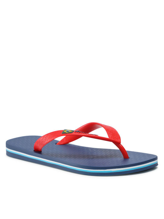 MEN'S IPANEMA ANATOMIC FLIP FLOPS 23302-BLUE-RED