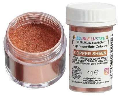 Sugarflair Food Colouring Powder Copper 4gr