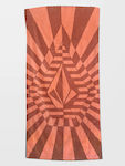 Volcom Beach Towel Cotton Pink