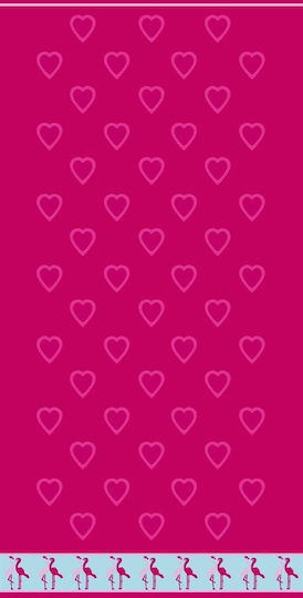 Dimcol Jacquard Egyptian 420 Cotton Fuchsia 165x87cm