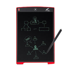 LCD Електронен таблет за писане 12" Червен