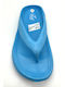 Level Anatomic Frauen Flip Flops in Hellblau Farbe