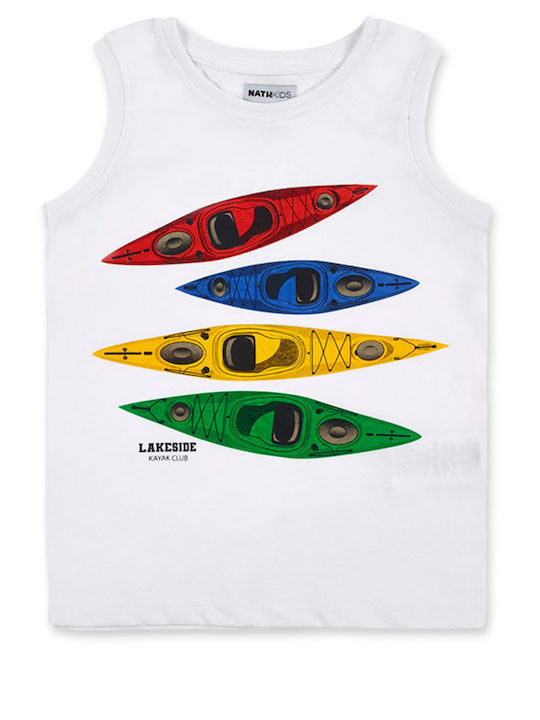 Kids' Shirt Sleeveless White