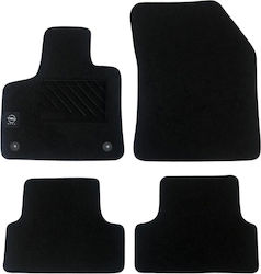 Autopataki Set Față și Spate 4 Bucăți Pentru Opel Grandland Covoare Auto Negre Autopataki Set Față și Spate 4 Bucăți Pentru Opel Grandland Covoare Auto Negre