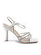 Sandals with Strass White