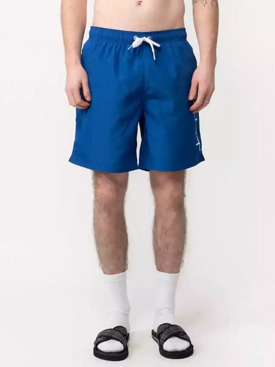 Gant Men's Swimwear Shorts Blue with Patterns