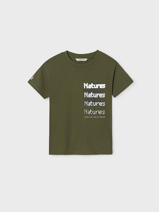 Nature Kids' Blouse Short Sleeve Haki