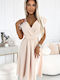 Numoco Dress Beige