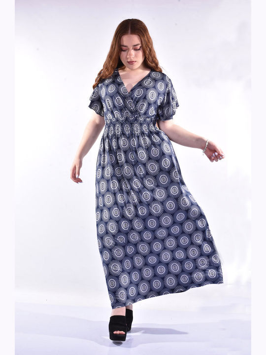 Raiden Dress Wrap Blue