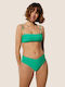 Bikini Slip Hohe Taille Green