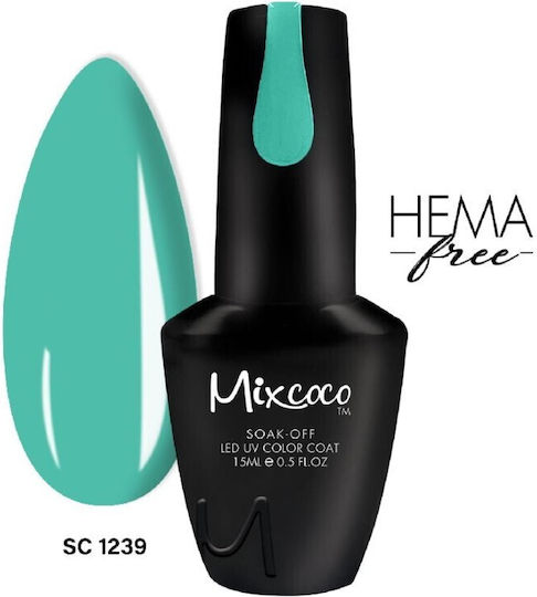 Mixcoco Хибриден Лак за Нокти 1239 15мл 1бр