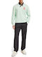 Trousers Chino Elastic in Straight Line Black