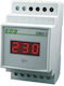 F&F Digital Volt Meter for Electrical Panel Rail Single Phase DMV-1