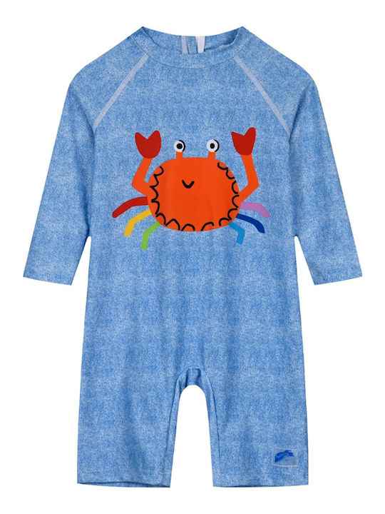 Energiers Kids Swimwear One-Piece Sunscreen (UV) Blue