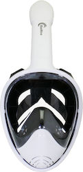 Bluewave Diving Mask Silicone Full Face with Breathing Tube in Black color