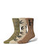 HUF Variety Men's Socks Cream-olive-brown 3Pack