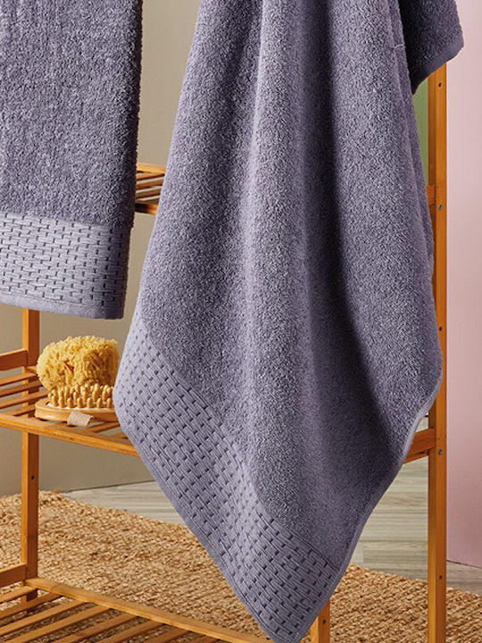 Whitegg Bath Towel T082 Purple Weight 500gr/m²
