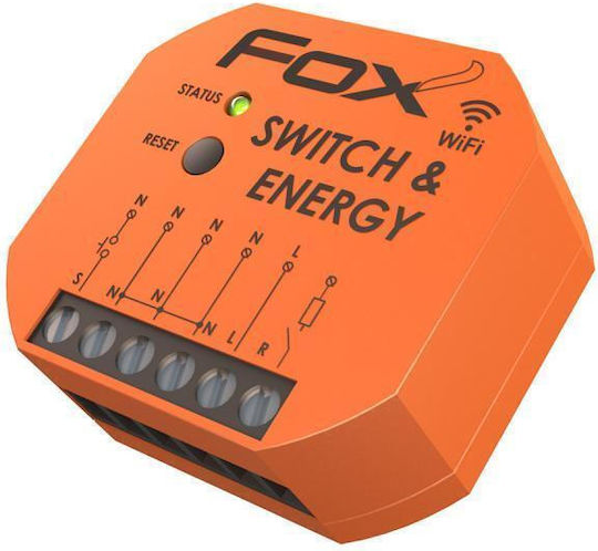 F&F Intelligenter Schalter 1 Kanal Wi-Fi & RF 10A