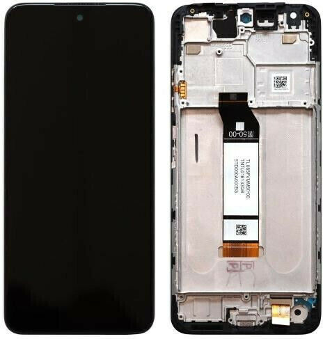 Screen with Touch Mechanism and Frame for Xiaomi Poco M3 (Black)