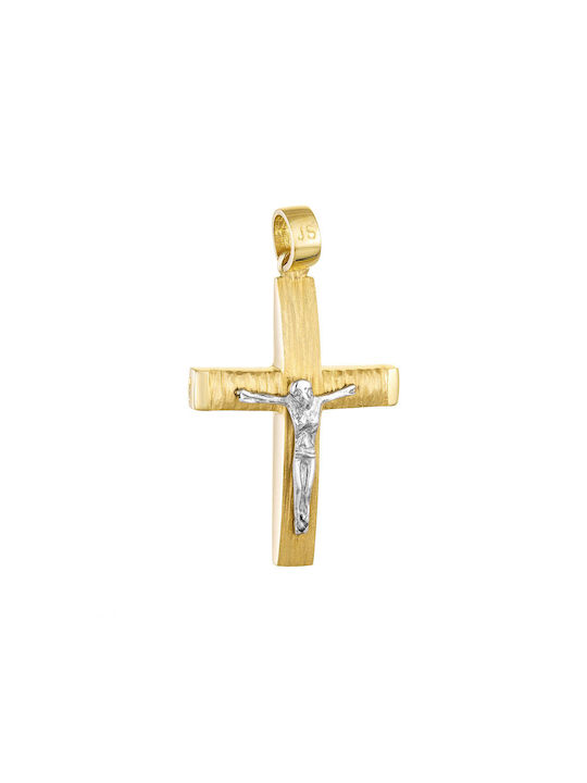 Men's Gold Cross 14K