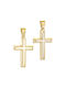 Men's Gold Cross 14K