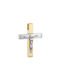 Men's Gold Cross 14K