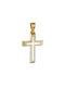 Men's Gold Cross 14K