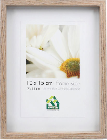 Tpster Wooden Photo Frame with Brown Frame
