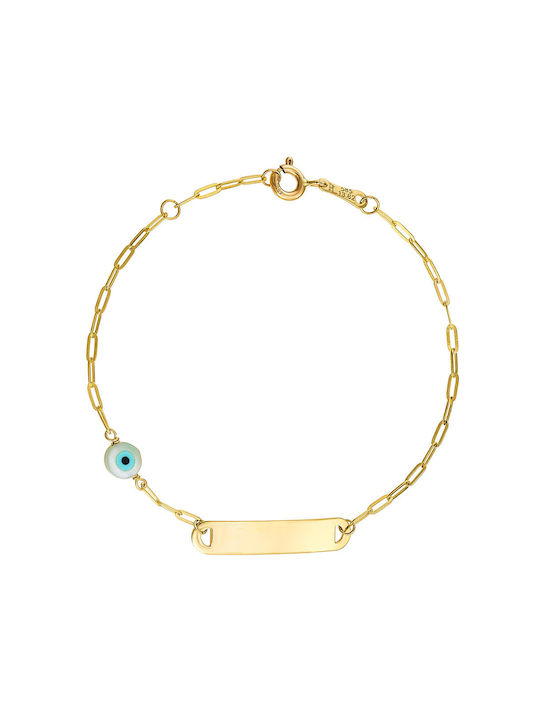 Kids Bracelet ID from Gold 14K