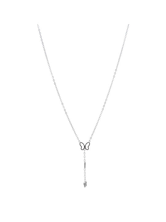 Neck chain Mn4324-55 Silver