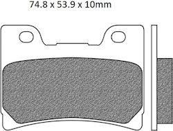 Braking Τακάκια Μοτοσυκλέτας Εμπρός για Yamaha FJ / V-MAX