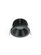 Zambelis Lights Recessed Spot with Socket GU10 Black 1pcs