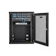 StarTech Επιτοίχια Καμπίνα Rack Μαύρο RK1520WALHM