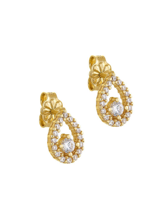 Earrings made of Gold 14K