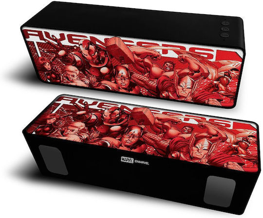 ERT Group Marvel Ηχείο Bluetooth 10W Avengers 002 Red