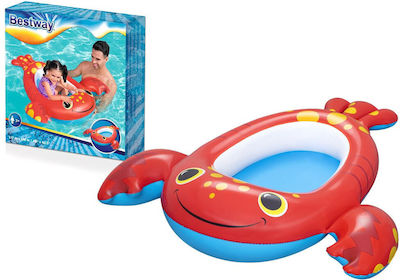 Bestway Kids Inflatable Boat from 3 years 117x116cm Red