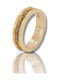 14K Yellow Gold Series Ring 14K Black Diamonds Code M2709