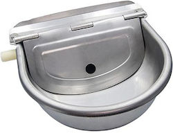 Agro Electro Automatische Rostfreie Pferde-Wasserspender mit 2lt Kapazität 27x26x12cm
