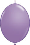 Σετ 50 Μπαλόνια Latex Μωβ Quick Link 15εκ. Spring Lilac