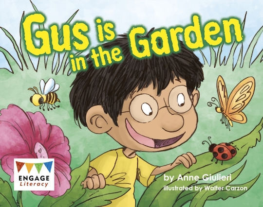 Gus Is In The Garden