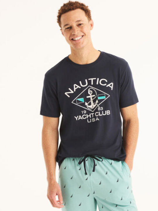 Nautica T-shirt Μπλε Navy